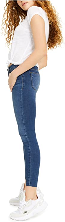 Hudson Jeans Raw-Hem Skinny Jeans  Color Temple Cit Size 25