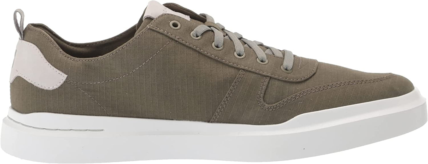 Cole Haan Mens GrandPro Rally Court Canvas Court Sneakers  Color Dusty Olive White Size 9.5M