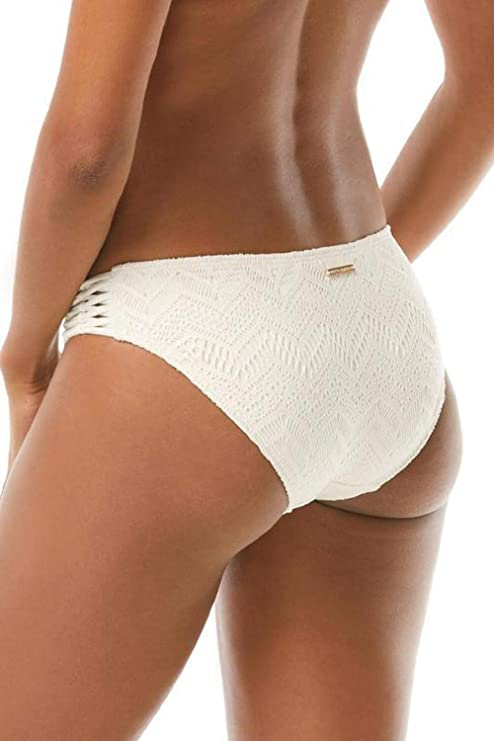 Vince Camuto Crochet Bikini Bottoms  Color Ivory Size L