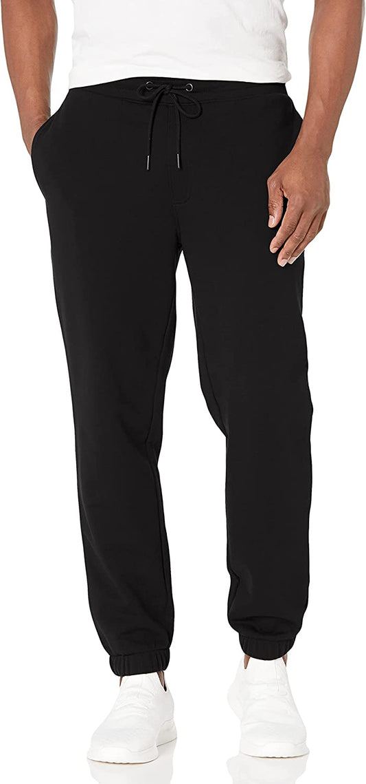 Calvin Klein Men's Terry Joggers  Color Black Size 2XL