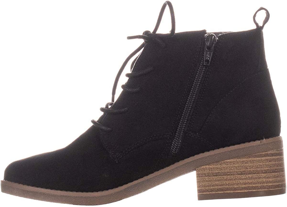 Style Co Rizio Lace-Up Ankle Booties  Color Black Size 8M