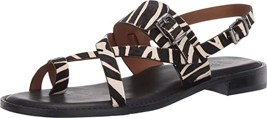 Patricia Nash Womens Fidella Slingback Sandals  Color Black/White Size 6M