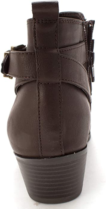 Style & Co. Womens Harperr Faux Leather Almond Toe Booties  Size: 6M