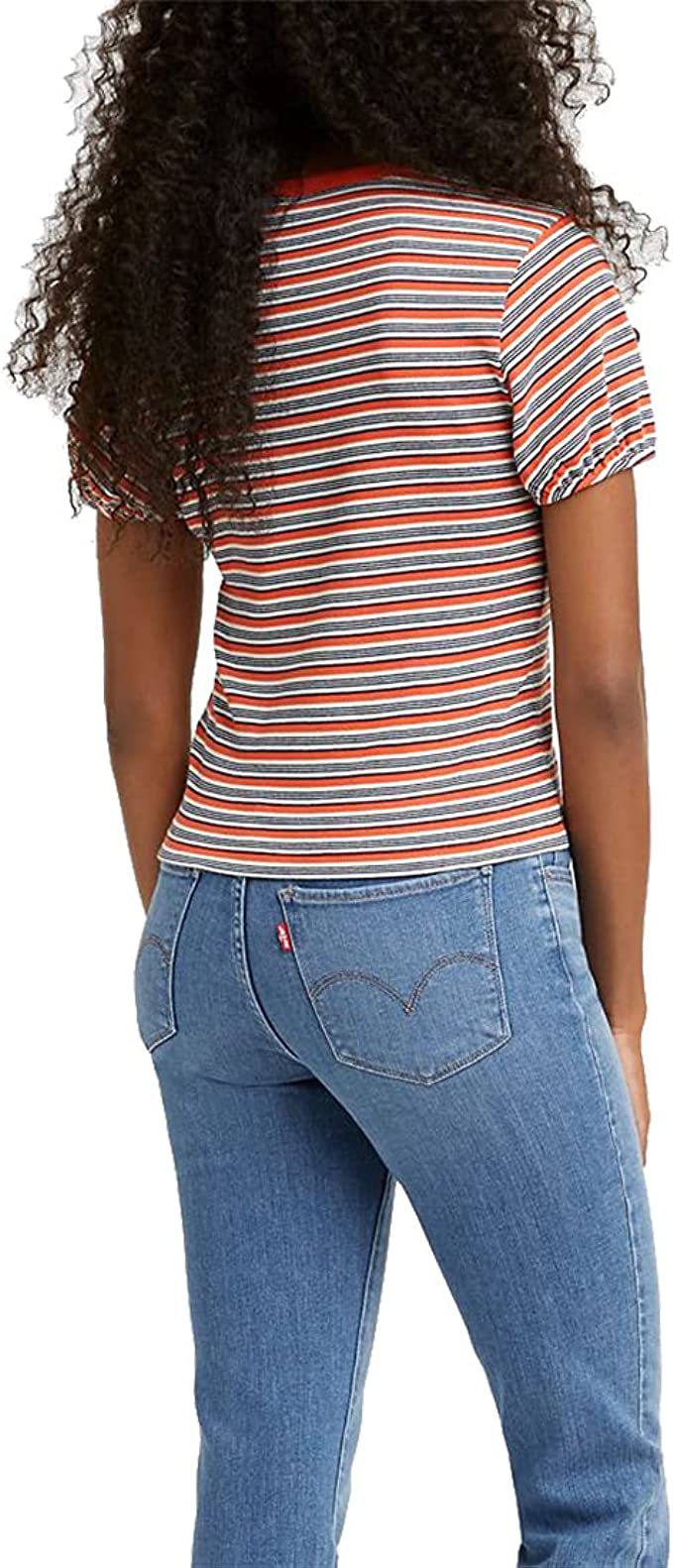 Levi's Women's Lucky Tee  Color Kinsey Chili Size XXL