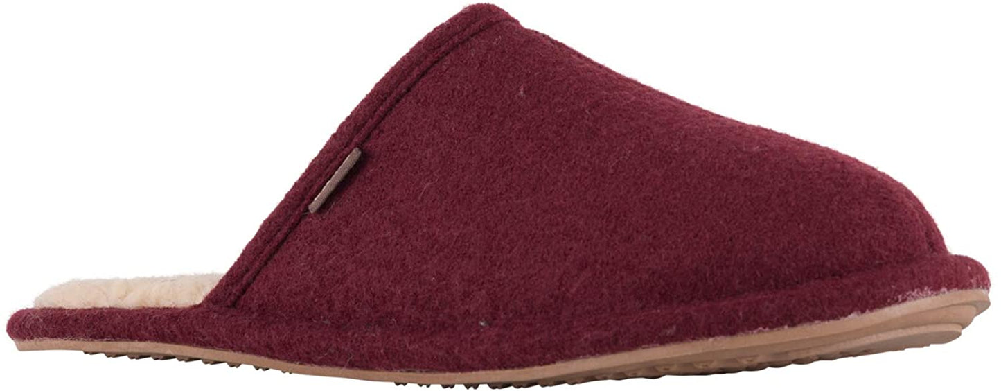 Lamo Men's Landon Slipper  Color Red Wool Size XL (11/12)