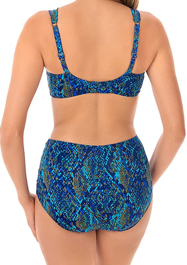 Miraclesuit Women's Swimwear Basilisk Plunge D-DDD Cup Sized Bra Underwire Bikini Bathing Suit Top