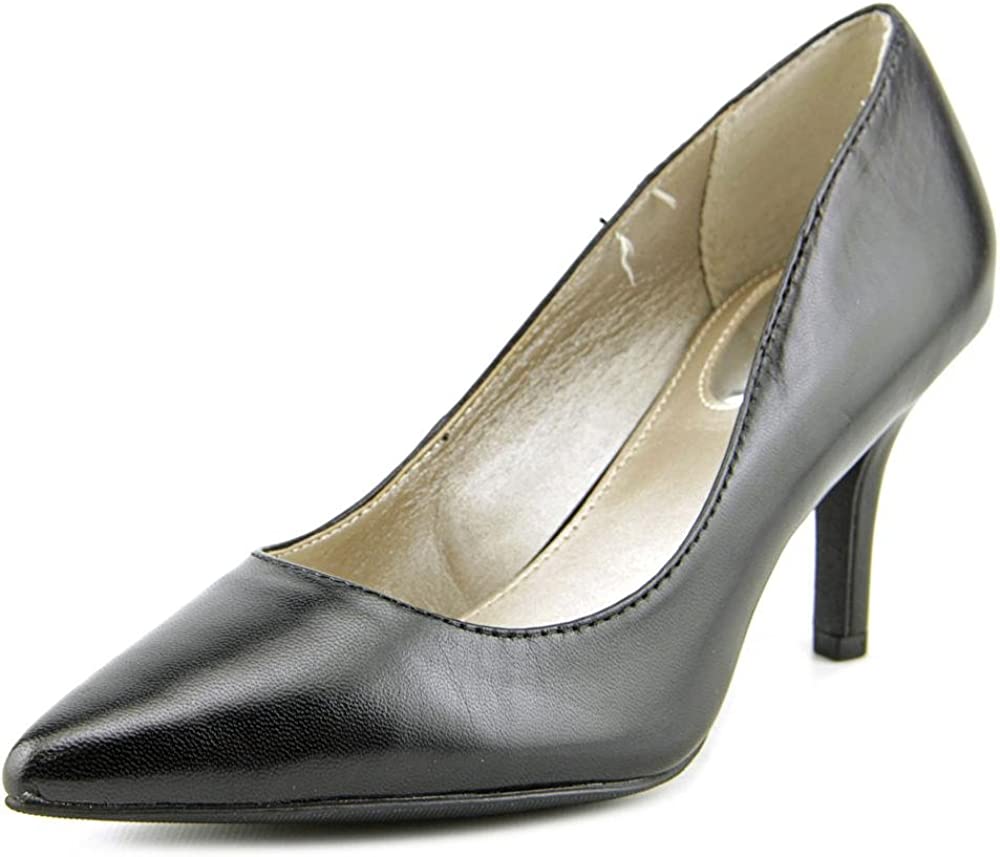 Alfani Womens Step N Flex Jeules Pumps  Color Black Leather Size 6.5M