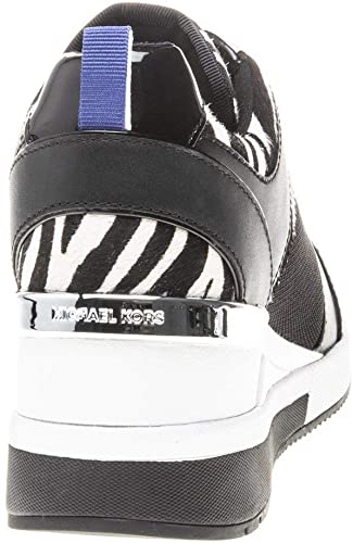 Michael Kors Women's Georgie Trainer Mesh Sneakers  Color Black/White Size 10M