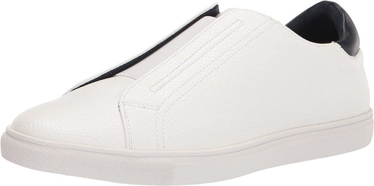 Kenneth Cole Unlisted Mens Stand Elastic Slip-On Sneakers  Color White/Navy Size 11M