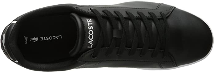 Lacoste Men's Carnaby Sneaker  Color Ultra Black Size 7M