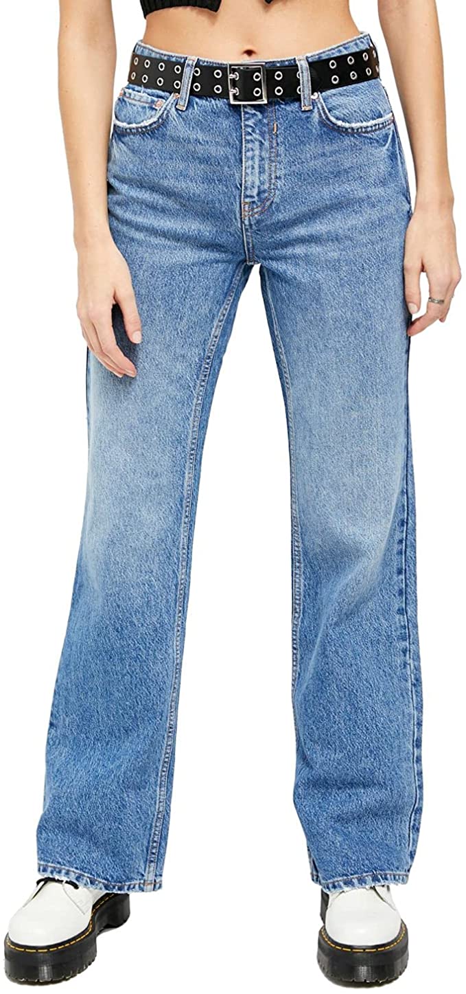 Free People Women's Laurel Canyon Flared Jeans  OB1153189