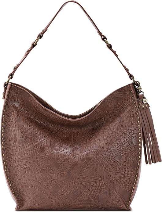 The Sak Silverlake Shoulder Bag HOBO Handbag  Color Brown