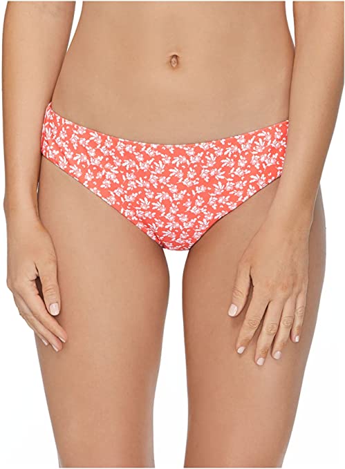 Raisins Women's Printed Swim Club Saturday Bikini Swimsuit Bottom  Color Orange Size L