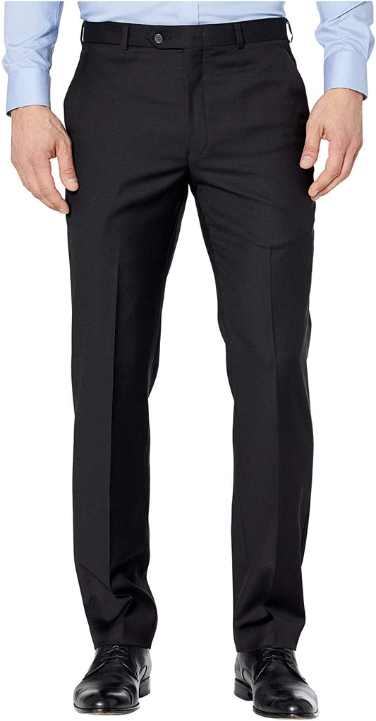 LAUREN RALPH LAUREN Men’s Edgewood Black Plain Pants  Color Black 33W x 30L