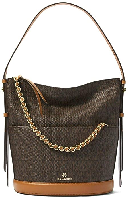 MICHAEL Michael Kors Women's Reese Signature Canvas Large Shoulder Bag   Style 30F0GEEL3B