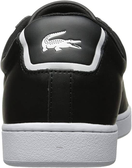 Lacoste Men's Carnaby Sneaker  Color Ultra Black Size 7M