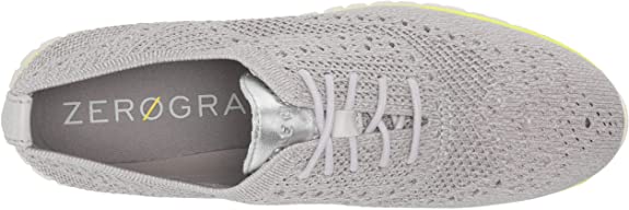 Cole Haan Women's Zerogrand Stitchlite Oxford  Cool Gray Size 7.5M