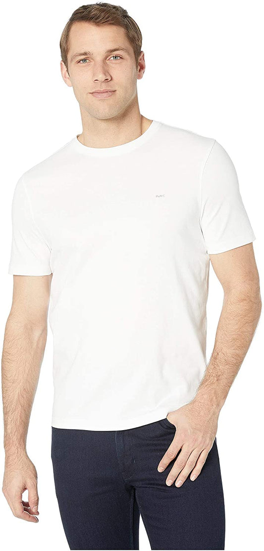 Michael Kors Men's Basic Crew Neck T-Shirt  Color White Size 2XL