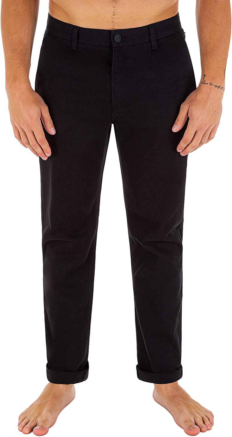 Hurley Mens Worker Icon Pants  Color Black Size 32