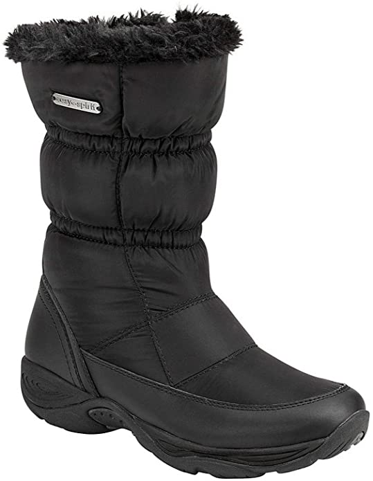 Easy Spirit Women's Element Black Cold Weather Boot Color Black Size 8M