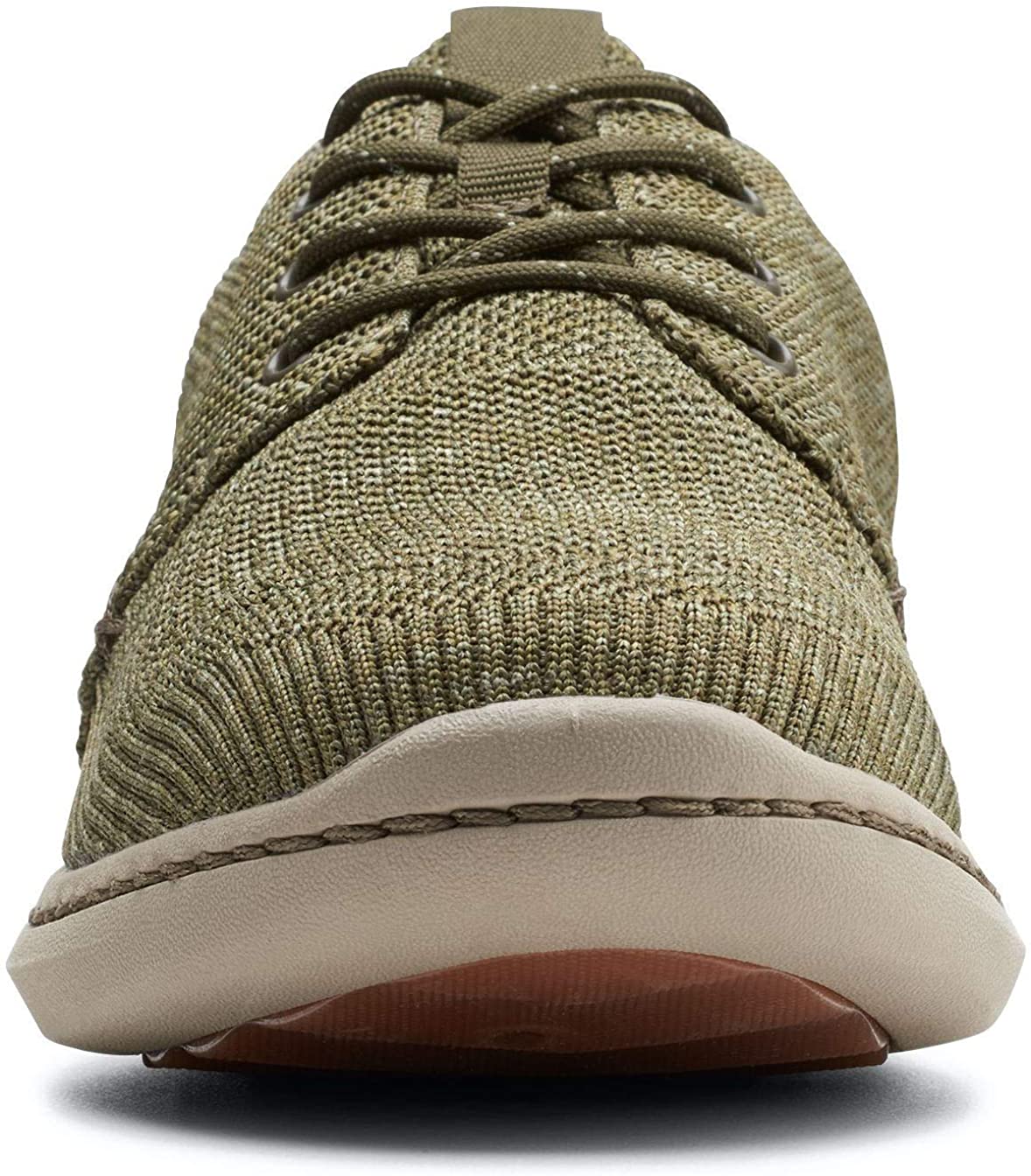 Clarks Men's Low-Top Sneakers  Color: Olive Green Combi Size 7M