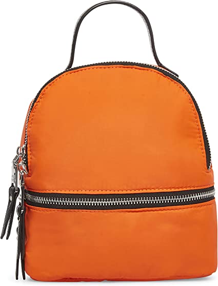 Steve Madden Women's Abbey Puffer Mini Backpack  Color Orange One Size