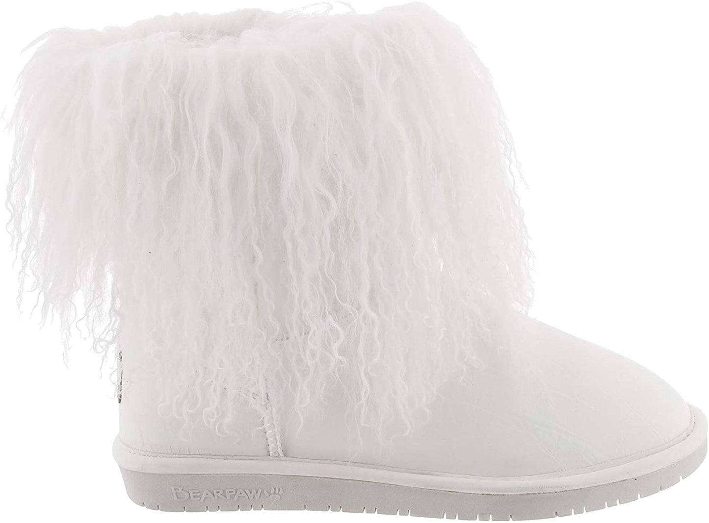 BEARPAW Women's Boo Boot  Color White Size 9M