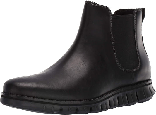 Cole Haan Men's Zerogrand Chelsea Waterproof Boot  Color: Wp Black Leather Size 9.5M