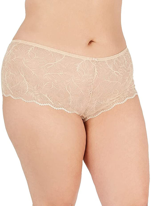 INC International Concepts Women's Lace Boyshort Panty