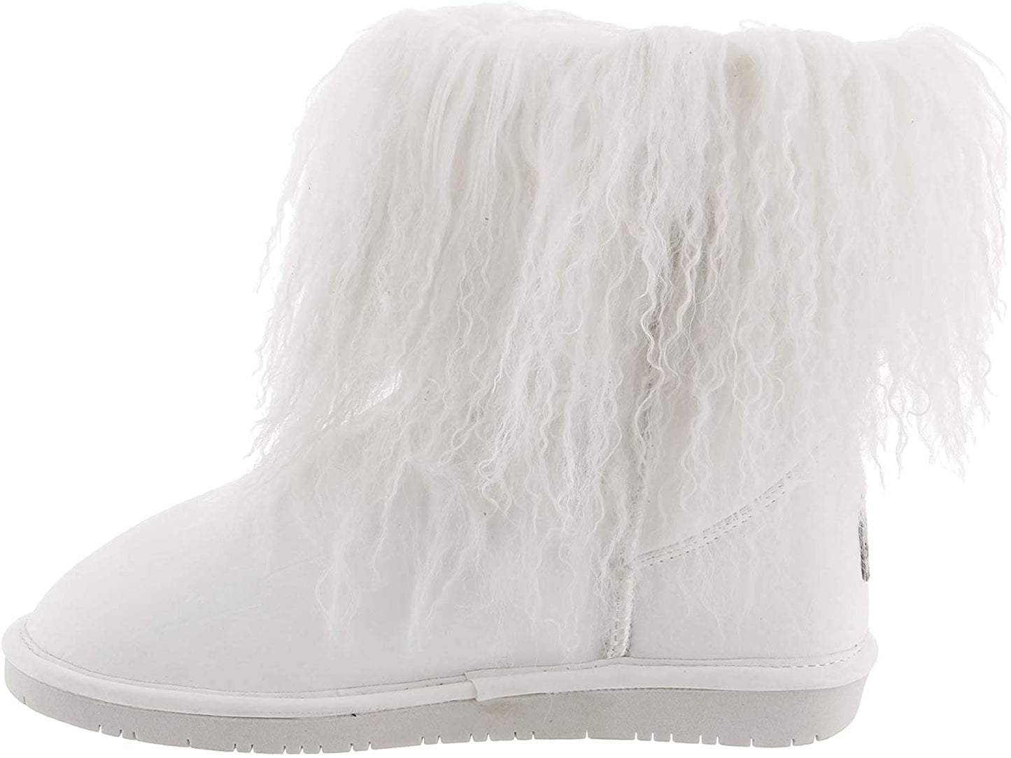 BEARPAW Women's Boo Boot  Color White Size 9M