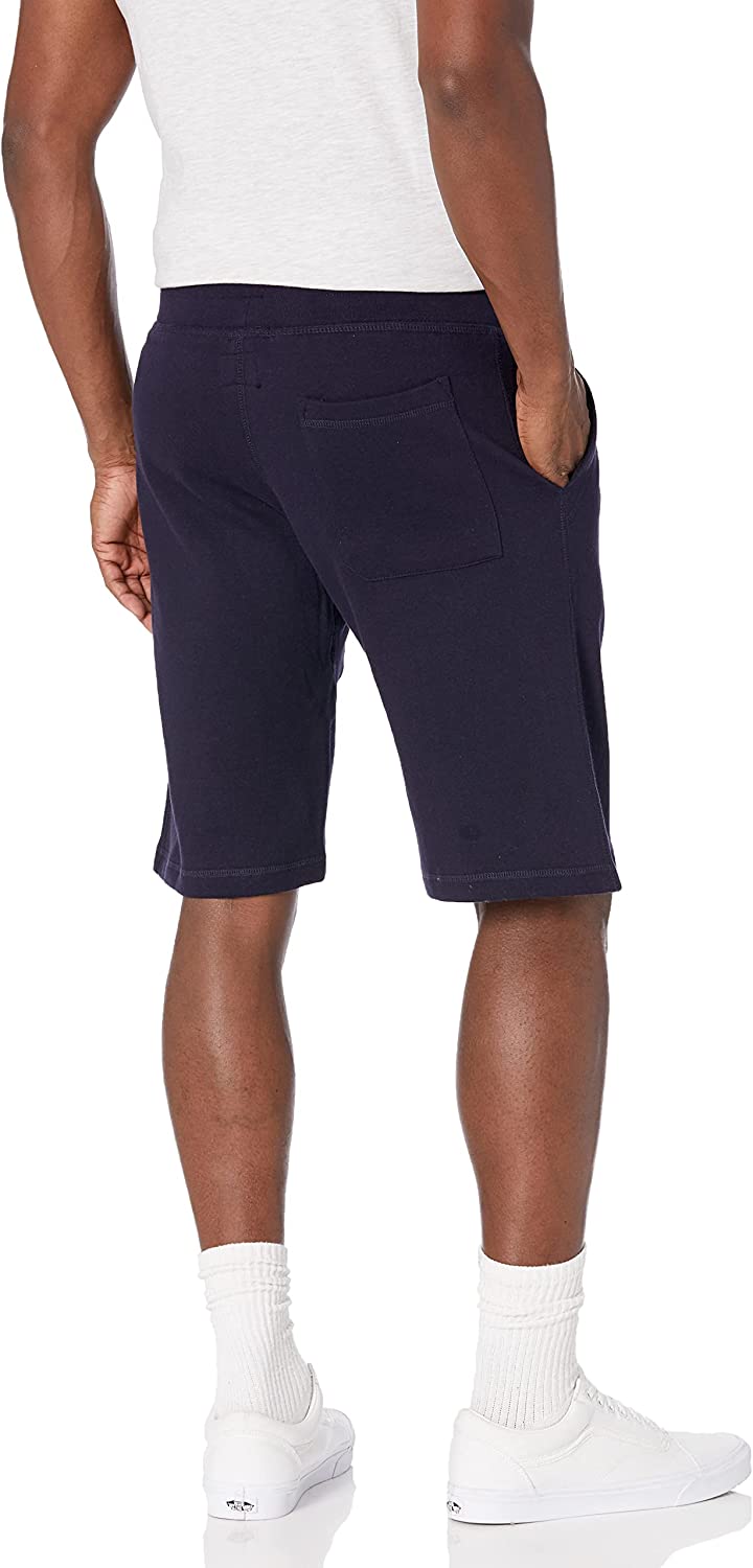 Quiksilver Men's Town Hall Fleece Shorts  Color Navy Blazer Size S