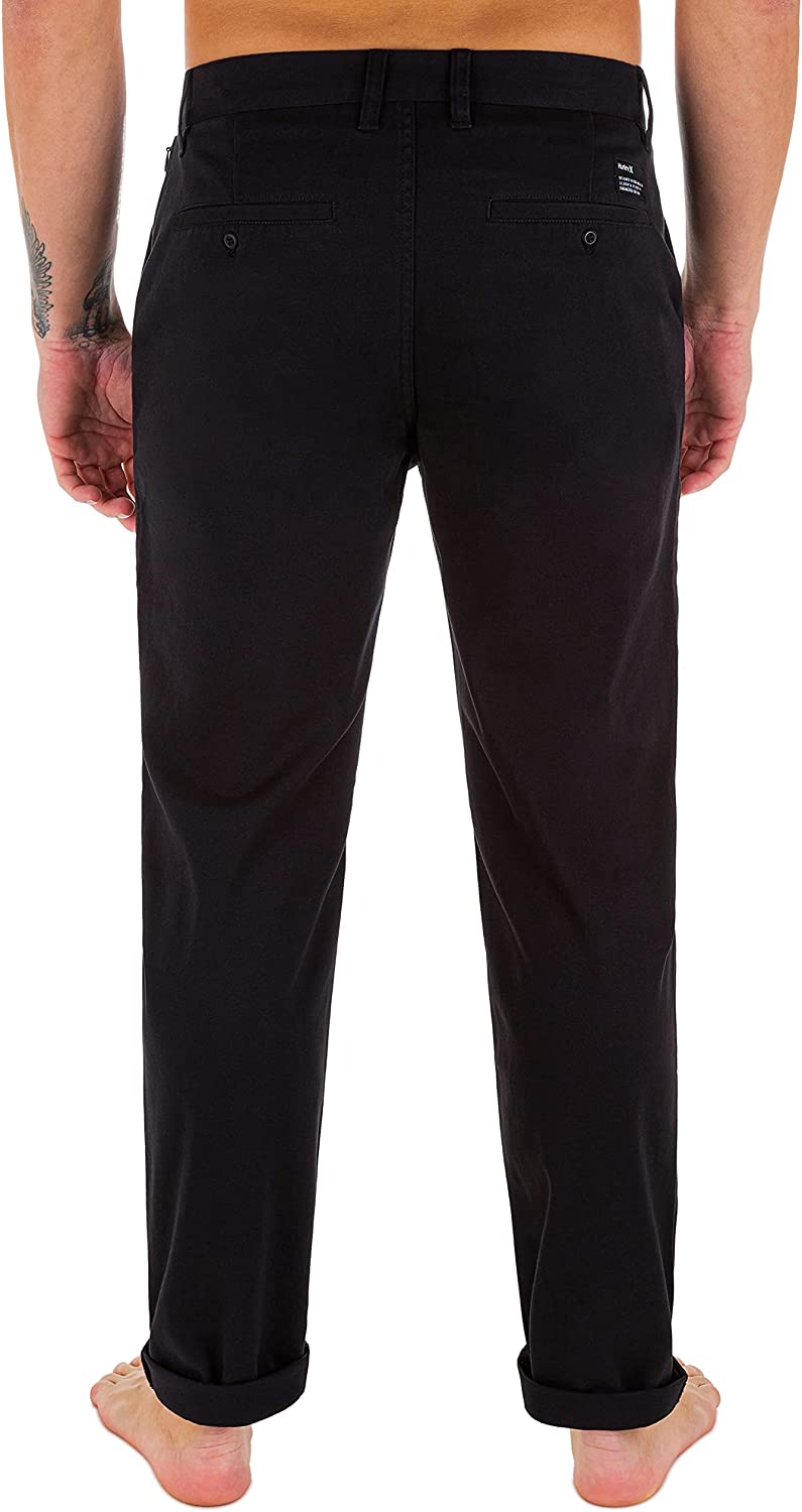 Hurley Mens Worker Icon Pants  Color Black Size 32