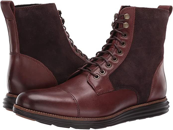 Cole Haan  Men's Original Grand Cap Toe Boot Ii Fashion  Color Brown