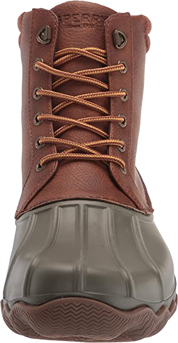 Sperry Men's Avenue Duck Boot  Color Tan/Olive Size 10M