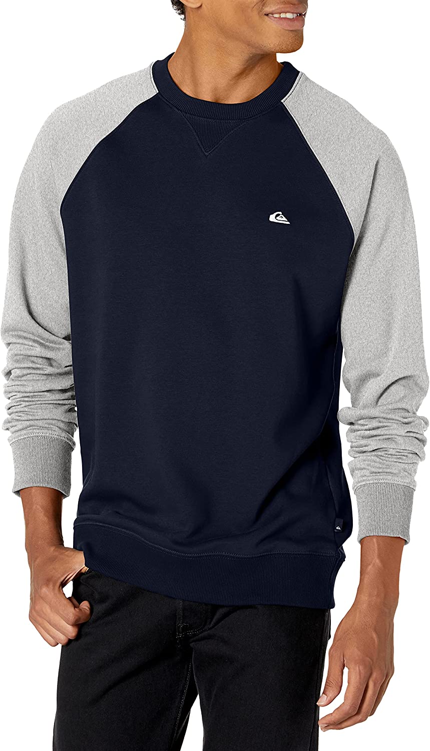 Quiksilver Men's Everyday Sweatshirt  Color Navy Blazer Size M