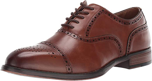 Steve Madden Men's Jimms Dress Shoes  Color Cognac Size 10M