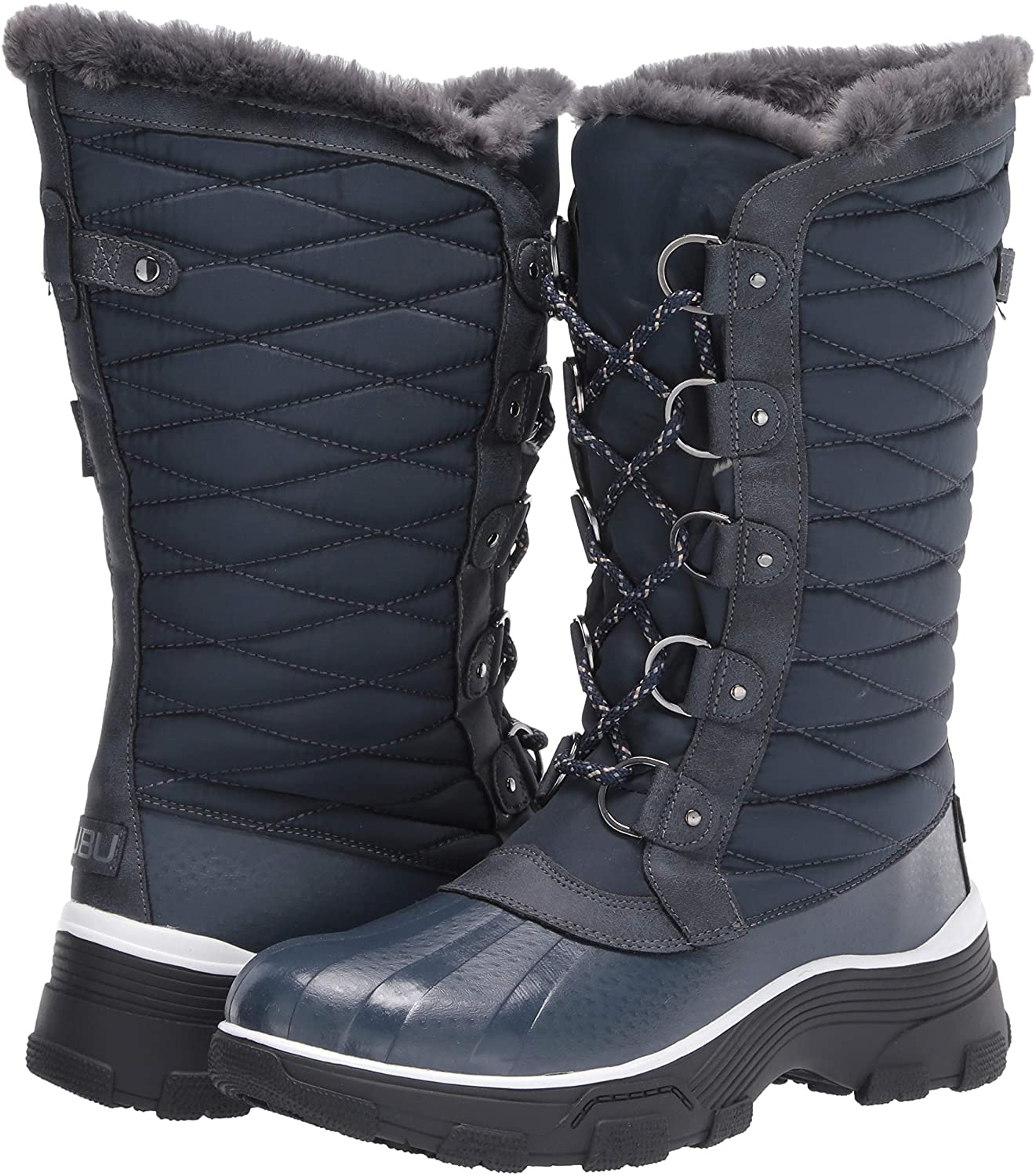 JBU by Jambu Women's Lorina Waterproof Winter Boot  Color: Navy Size 6.5M