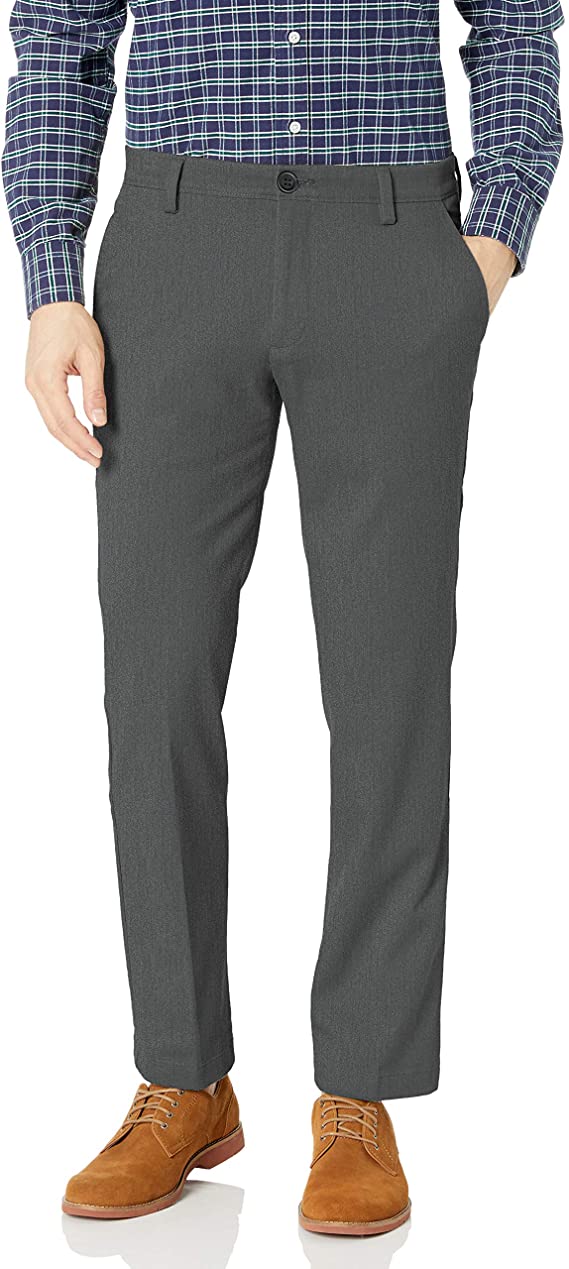 Dockers Men's Straight Fit Easy Khaki Pants  Color Storm Heather 34W x 30L