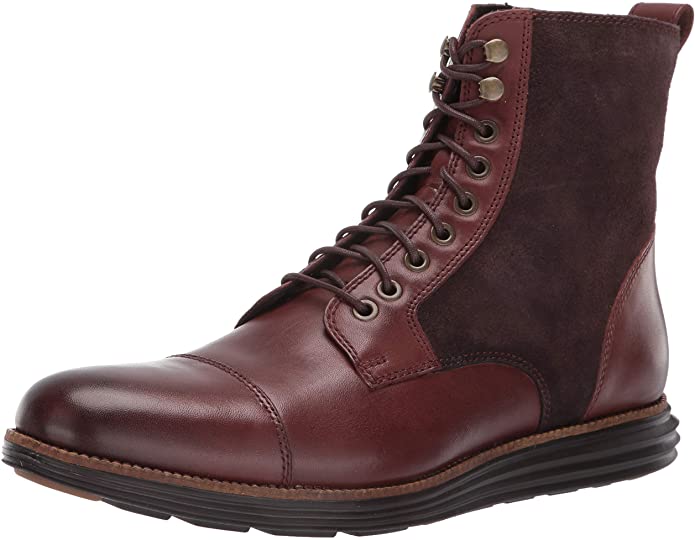 Cole Haan  Men's Original Grand Cap Toe Boot Ii Fashion  Color Brown