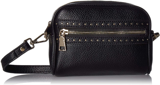 Steve Madden Party Crossbody Handbag Pebble Faux Leather w/Stud Accents