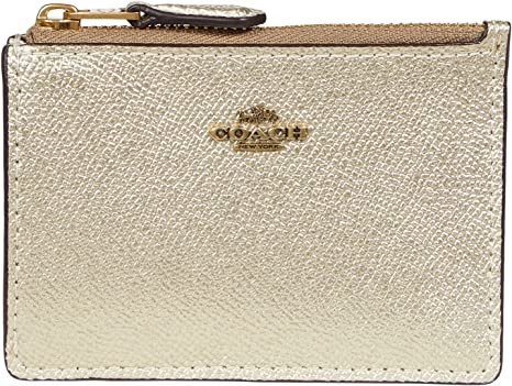 COACH Metallic Mini ID Skinny Metallic Soft   Color Gold  One Size