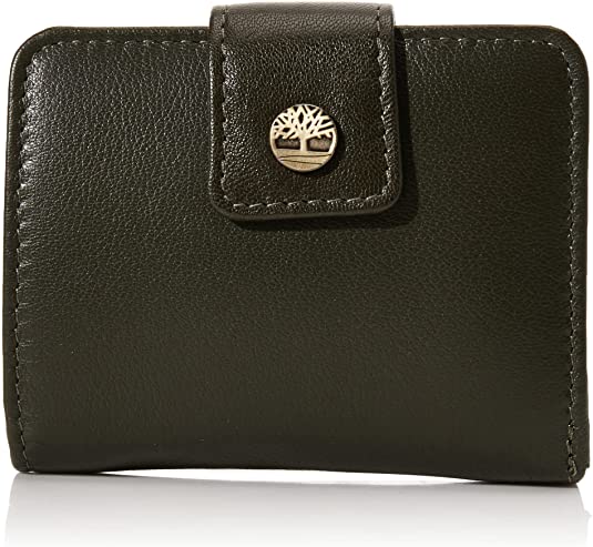 Timberland Women's Leather RFID Small Indexer Wallet Billfold