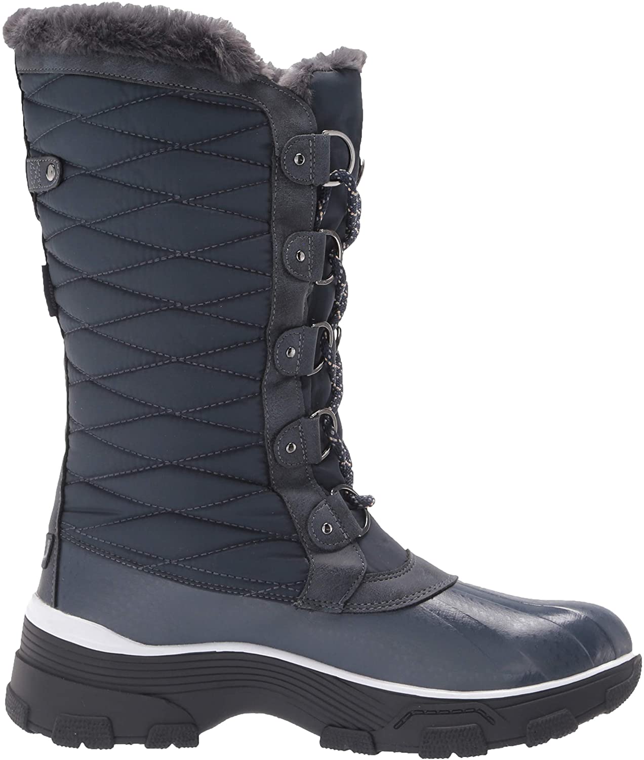 JBU by Jambu Women's Lorina Waterproof Winter Boot  Color: Navy Size 6.5M