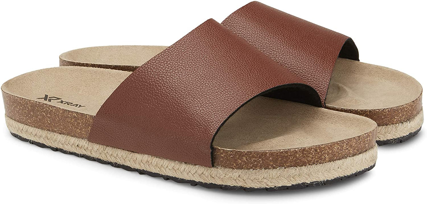 Xray Men's Oswego Slide Sandal Color Tan Size 12