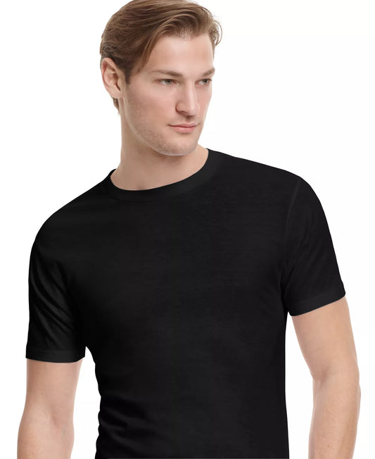 Alfani Men's Crew-Neck T-Shirt  Color Black Size S