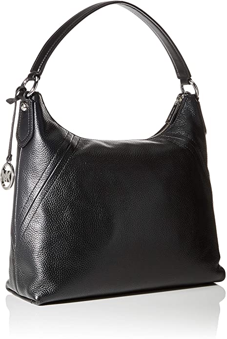 MICHAEL Michael Kors Aria Large Shoulder  Color: Black