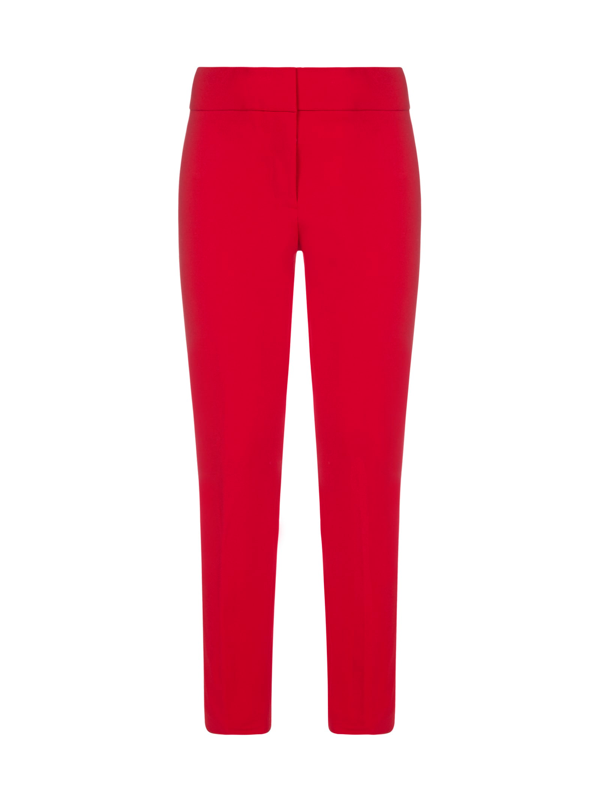 DKNY Women's Front-Tab Skinny Pants  Color Red Size 0