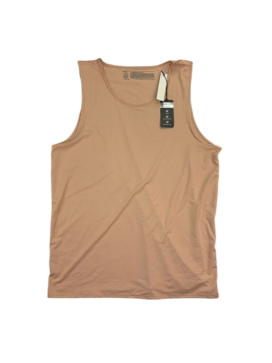 Alfani Mens Air Mesh Tank  Color Beige Size XL