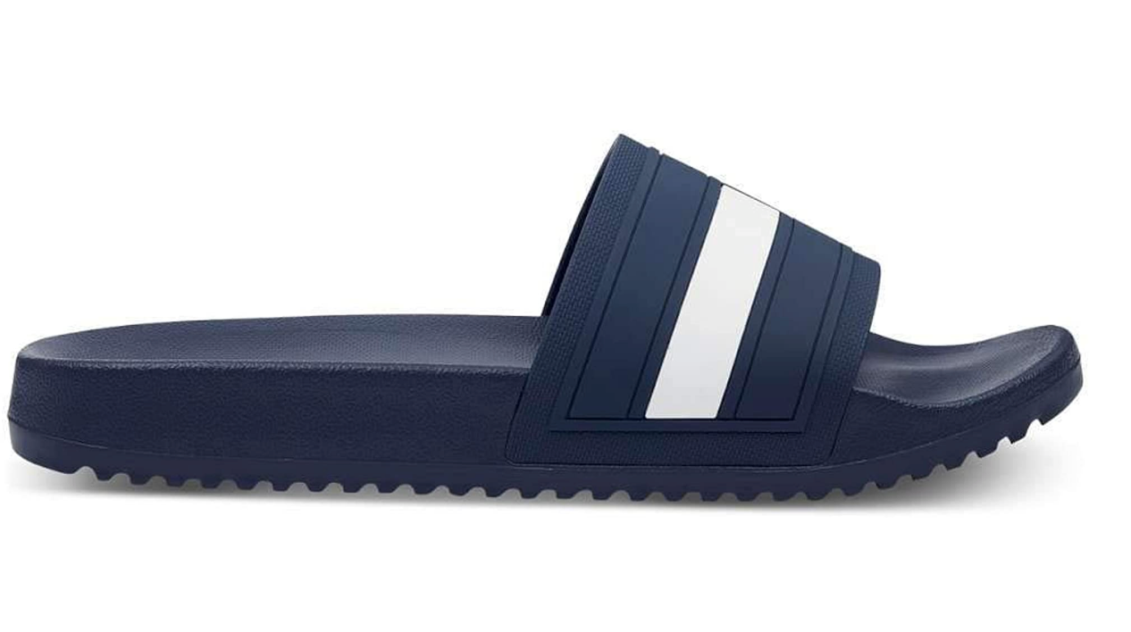 Tommy Hilfiger Men's Rozi Slide Sandal, Blue Size 10M