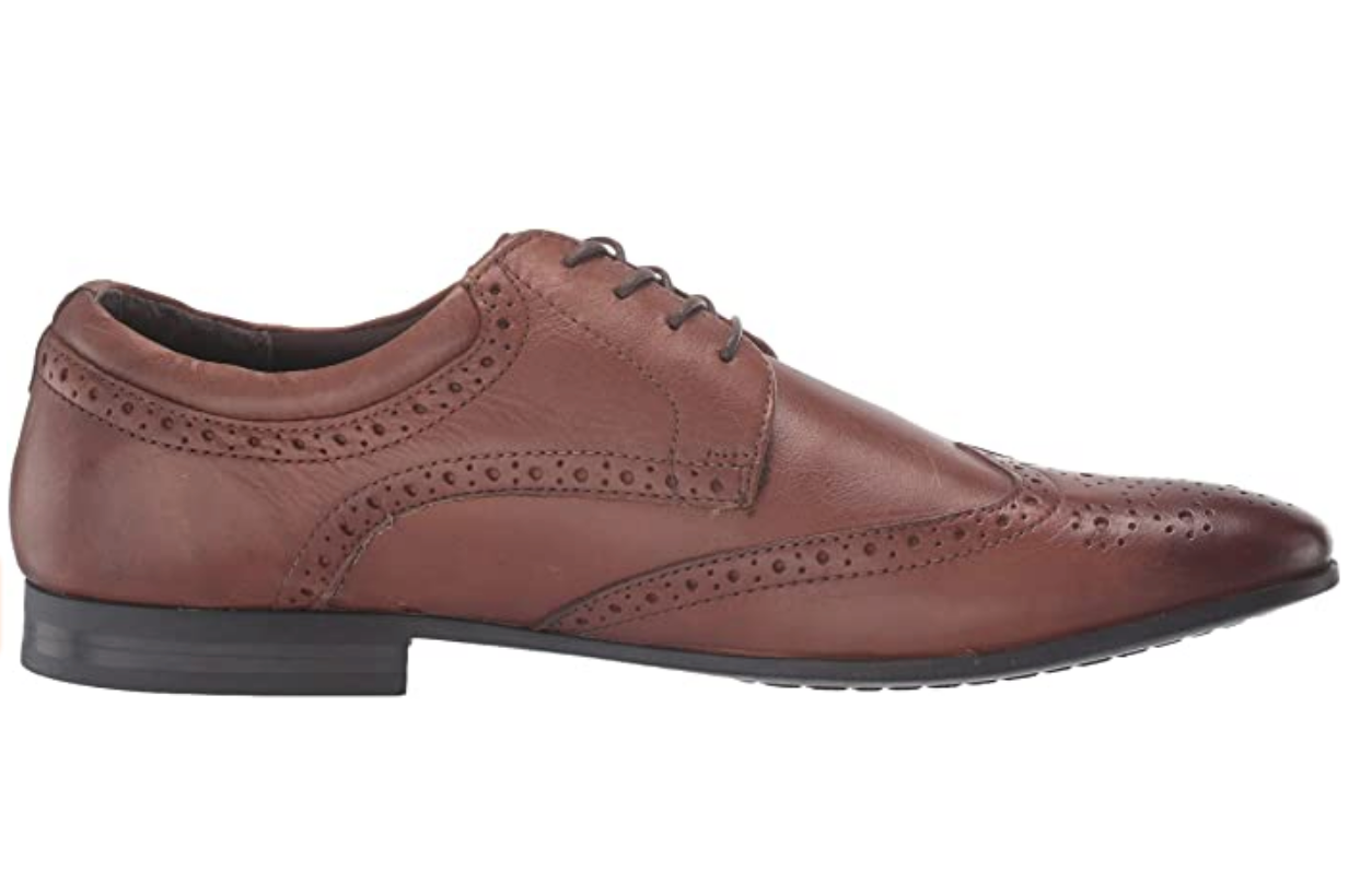 Kenneth Cole REACTION Men's Zeke Lace Up Oxford Size: 11.5M Color: Cognac